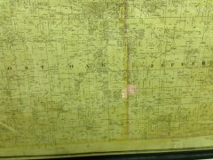 The R.H. Douglass land was split between Jefferson and Post Oak townships