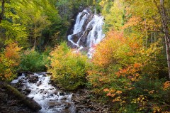 Black Beaver Falls in Agawa Canyon
