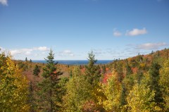 Lake Superior from the train