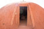 Navajo hogan entry